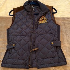 Ralph Lauren Sport Navy Vest